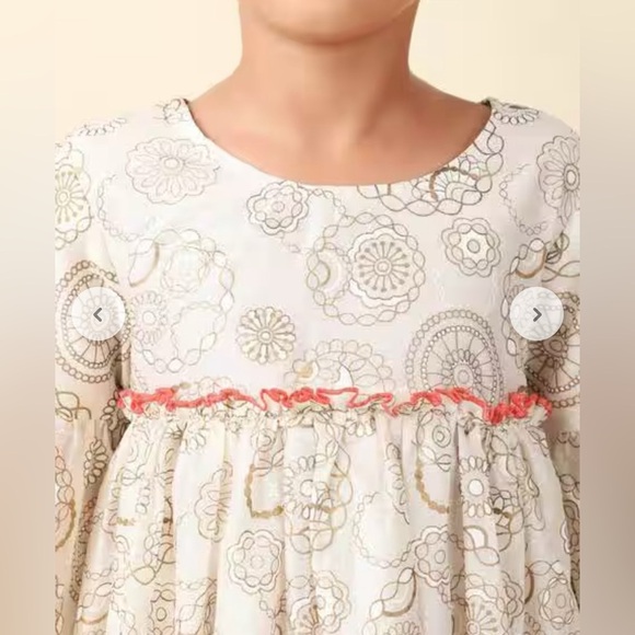 Fabindia Girls Floral Print Fit & Flare Dress
4-6 years 80%cotton 20%SILK - Picture 4 of 15